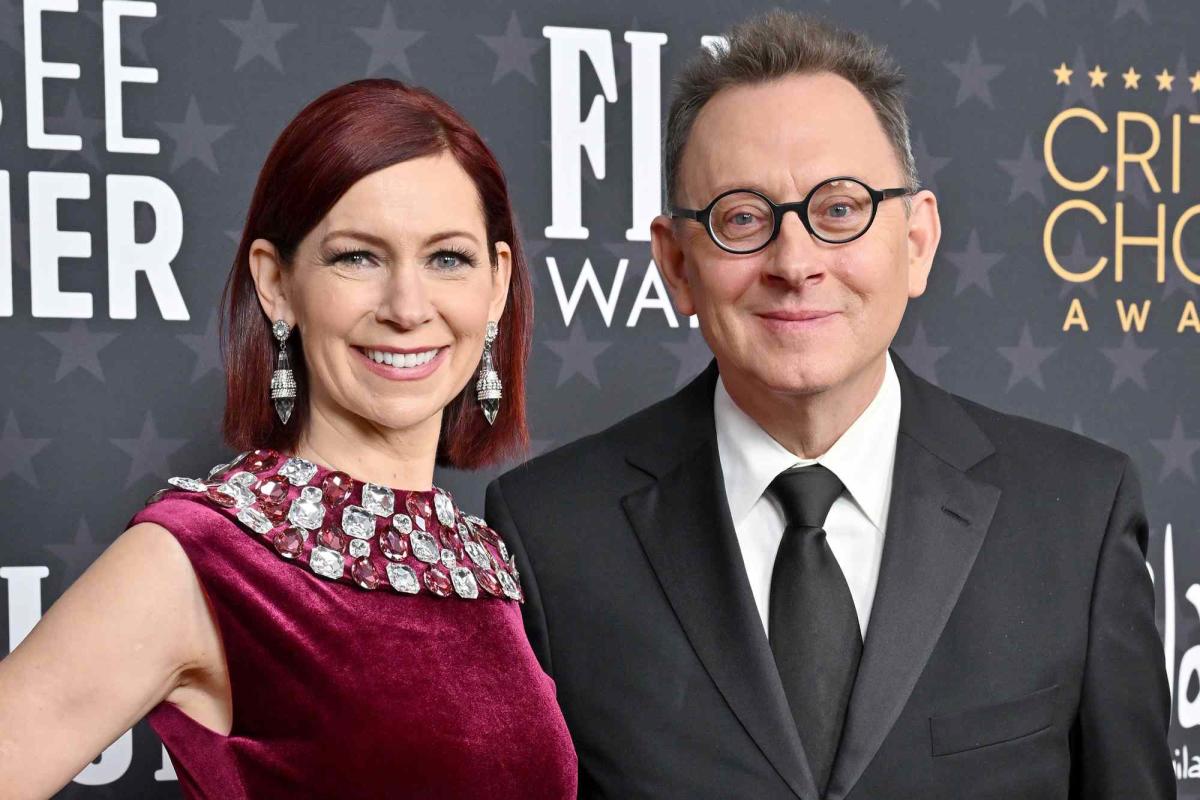Timeline chart mapping Michael Emerson & Carrie Preston’s intersecting projects from 1998 to 2025